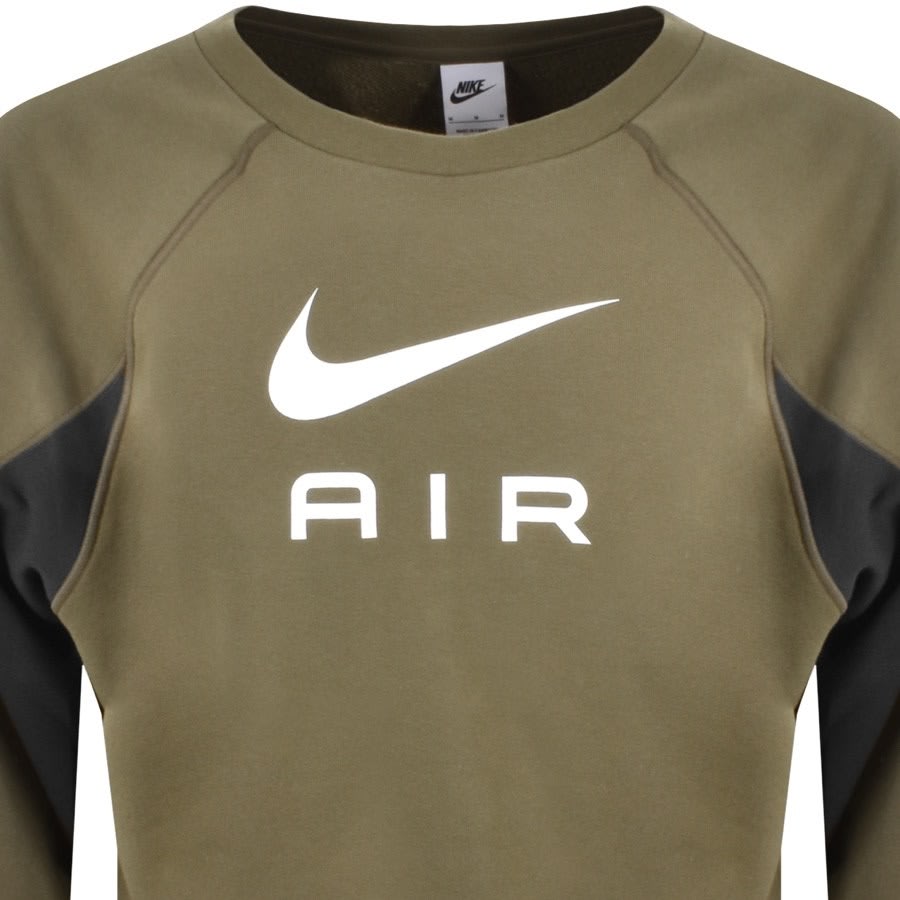 Nike Air Crew Sweatshirt Khaki Mainline Menswear Ireland